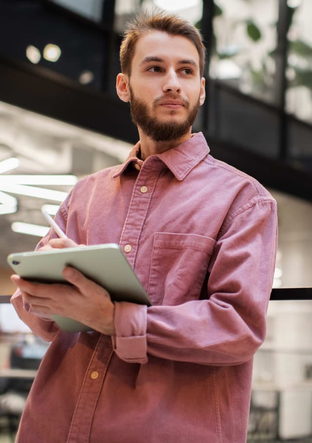 tablet-man